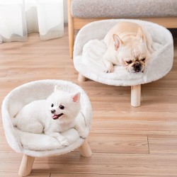 Calming S- Large Cat Pet Bed Sofa Couch Lounger Small Dog Sofa Bed Pet Furniture