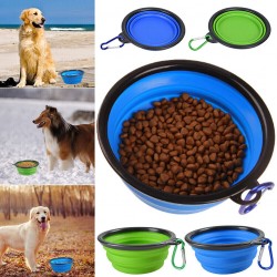 Collapsible Dog Bowls for Travel 2-Pack Dog Portable Water Bowl Watering Dish