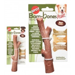 Bam-Bone Plus Branch Beef Dog Chew Toy 